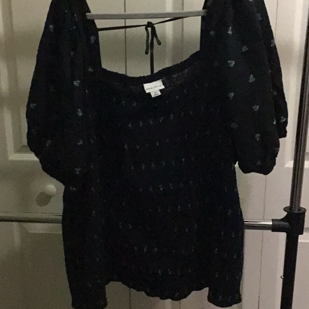 Elegant Black Women's Top